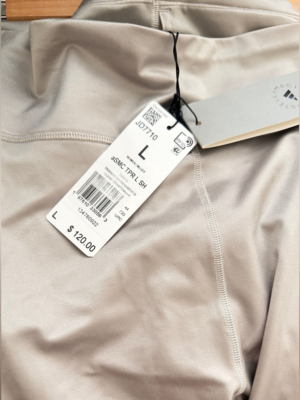 Adidas Stella McCartney Collaboration Clear Granite‎ Leggings Size Large - Picture 3 of 8